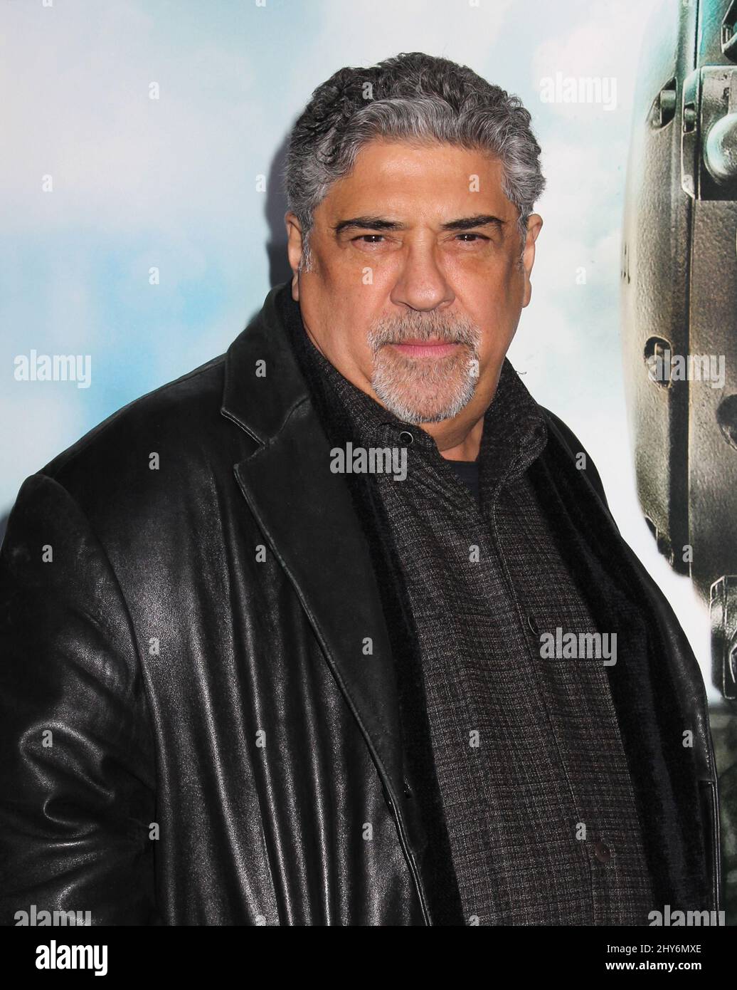 Vincent Pastore attending the Chappie premiere in New York Stock Photo