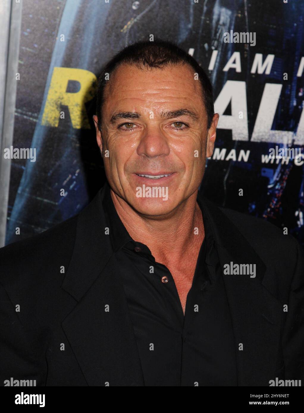 John Cenatiempo attending the premiere of “Run All Night” in New York
