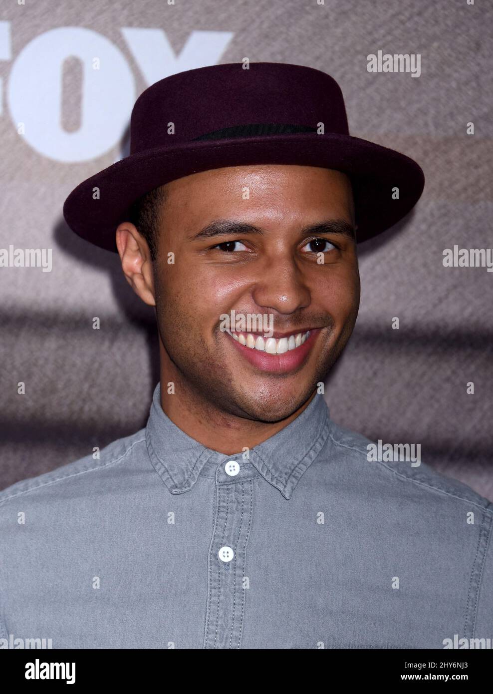 Rayvon Owen attending the American Idol XIV Finalists Party held at The District Stock Photo