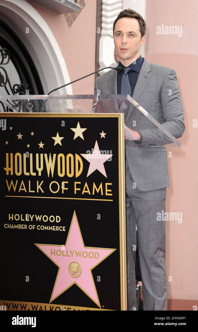 Jim Parsons as Jim Parsons Honored With A Star On The Hollywood Walk Of