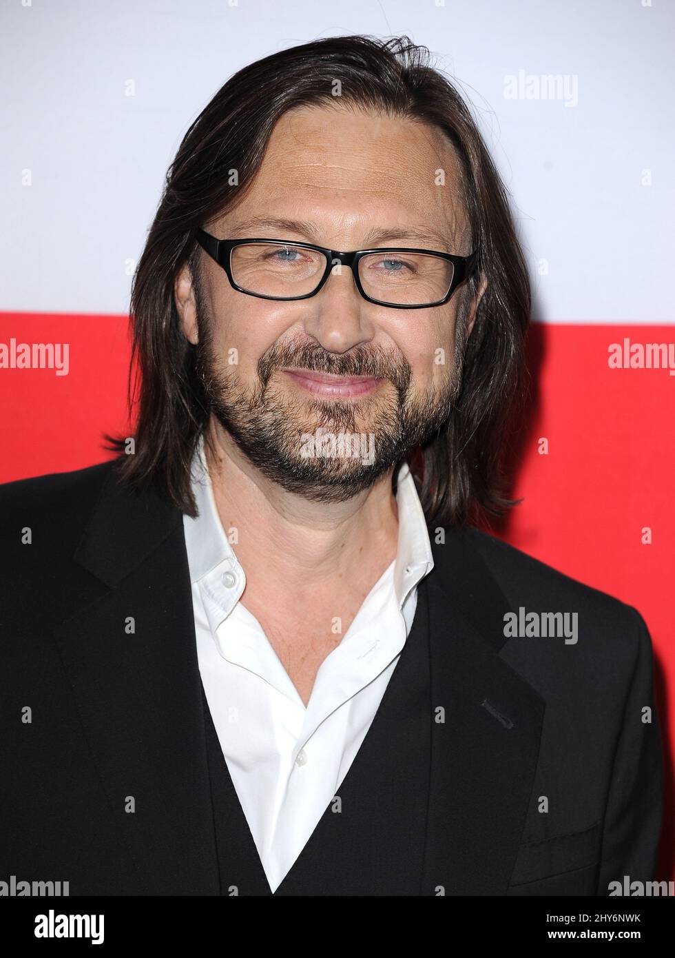 Pierre Morel Attending The Gunman Los Angeles Premiere Held At Regal