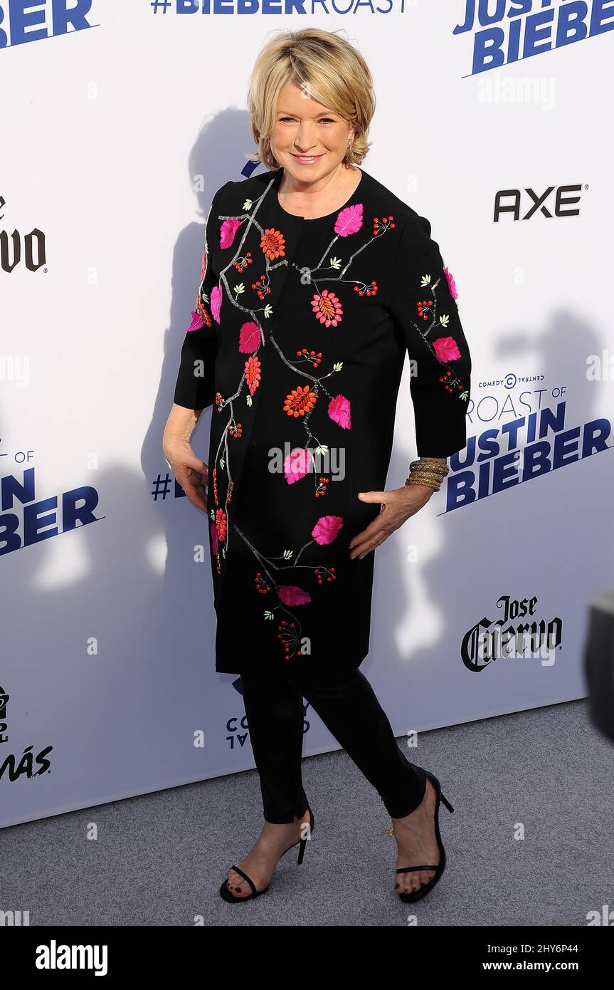 Martha Stewart attends the Central Roast of Justin Bieber" held