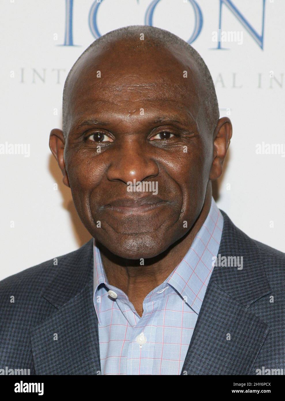 Harry Carson attending the Derek Jeter Celebrity Invitational to