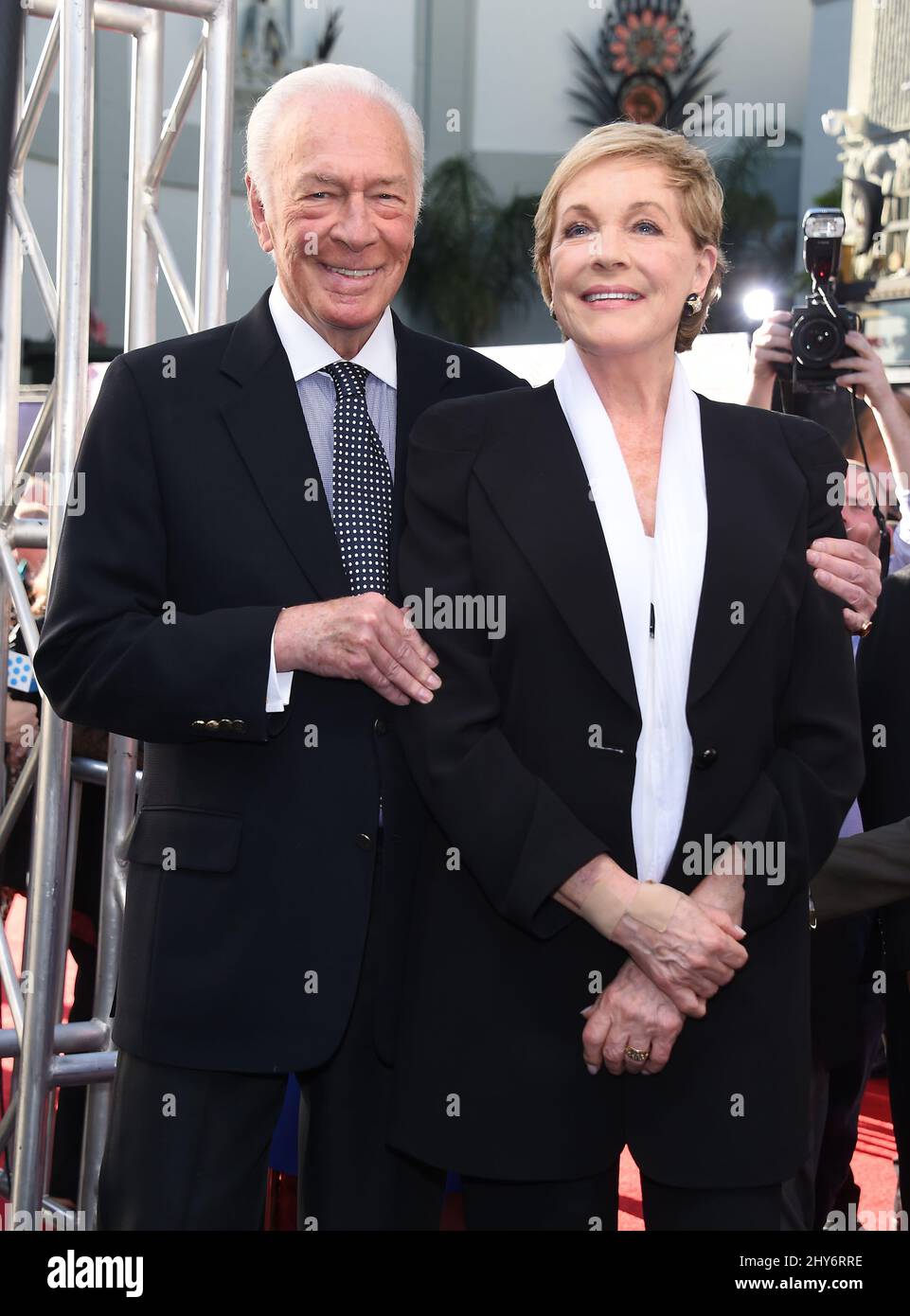 Christopher Plummer and Julie Andrews attending The 50th Anniversary