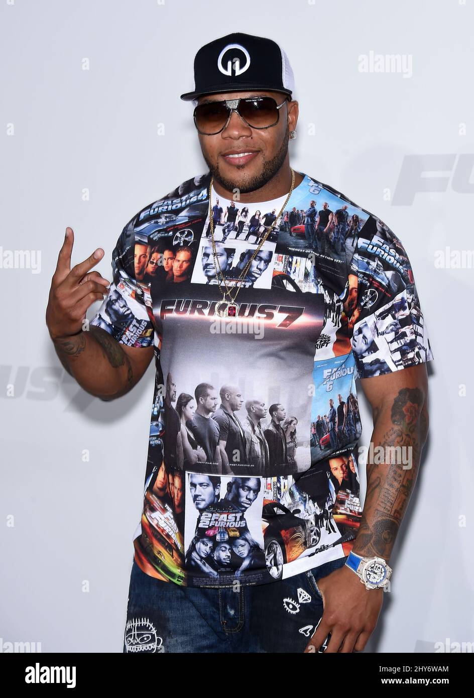 Flo Rida attending the