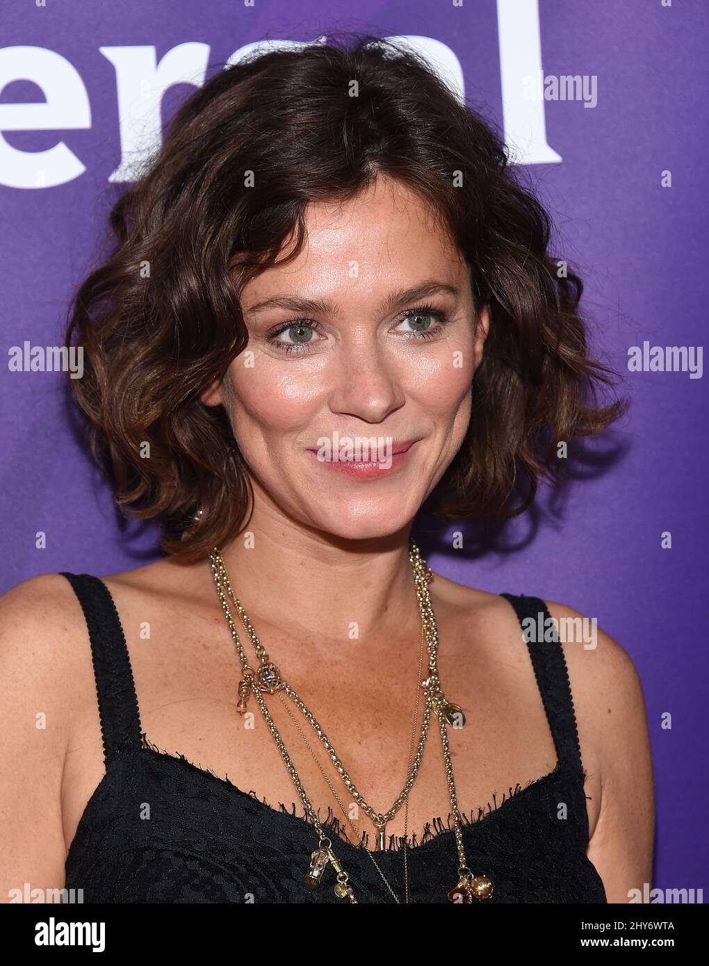 Anna Friel attending the NBCUniversal Summer Press Day in Los Angeles