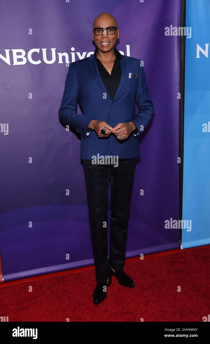 Rupaul attending the NBCUniversal Summer Press Day in Los Angeles Stock Photo