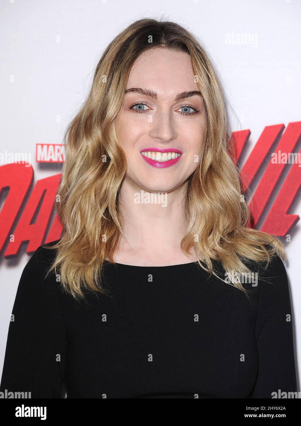 Jamie Clayton Attending The Daredevil Premiere In Los Angeles Stock Photo Alamy