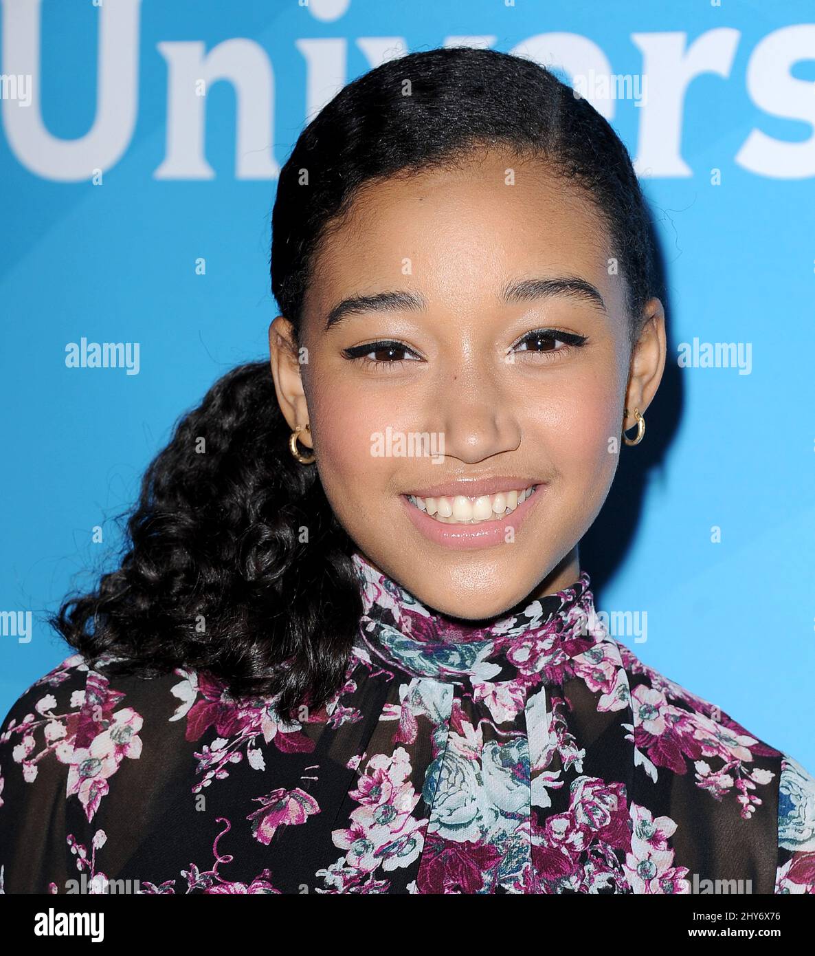 Amandla Stenberg attending NBCUniversal's Summer Press Day Event held ...