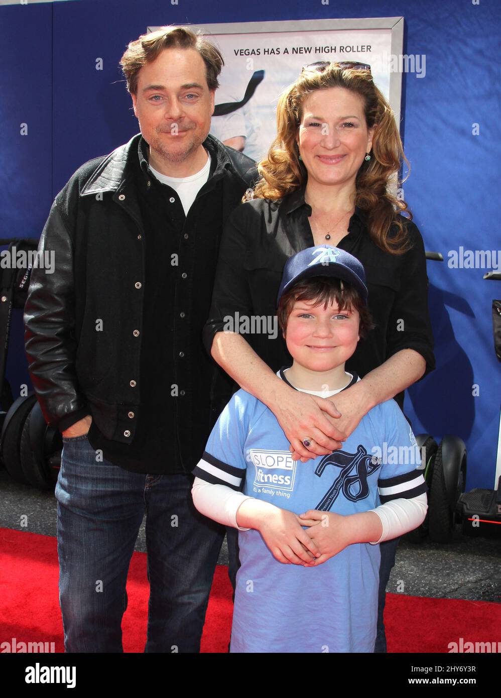 Ana Gasteyer attending the 'Paul Blart: Mall Cop 2' held at the AMC Loews Lincoln Square Theater in New York, USA. Stock Photo