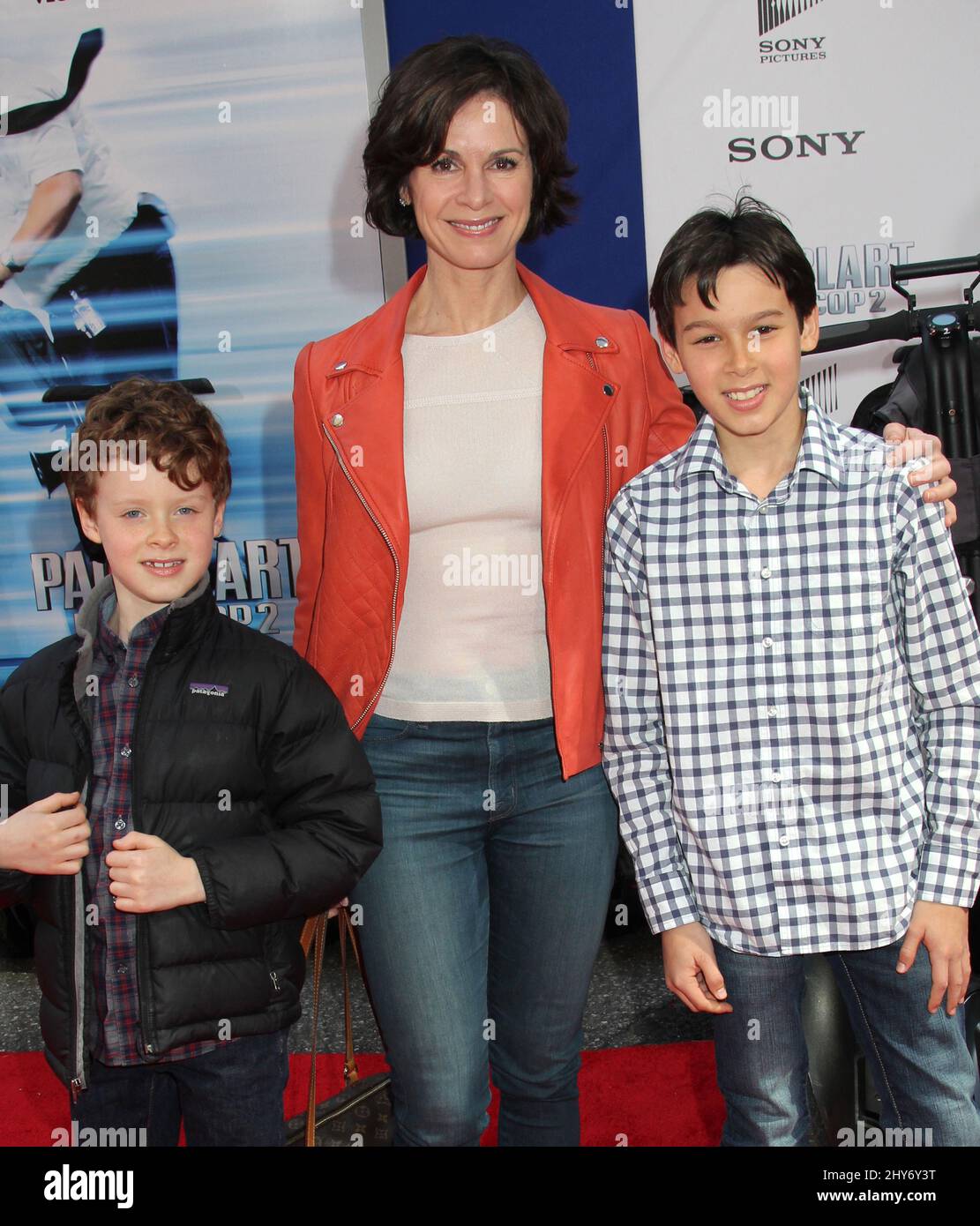 Elizabeth Vargas attending the 'Paul Blart: Mall Cop 2' held at the AMC Loews Lincoln Square Theater in New York, USA. Stock Photo