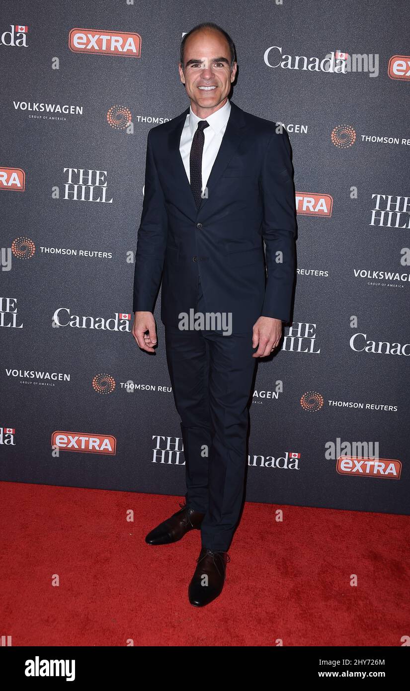 Michael Kelly attending White House Correspondents Dinner Celebration held at the Canadian Embassy in Washington DC, USA. Stock Photo