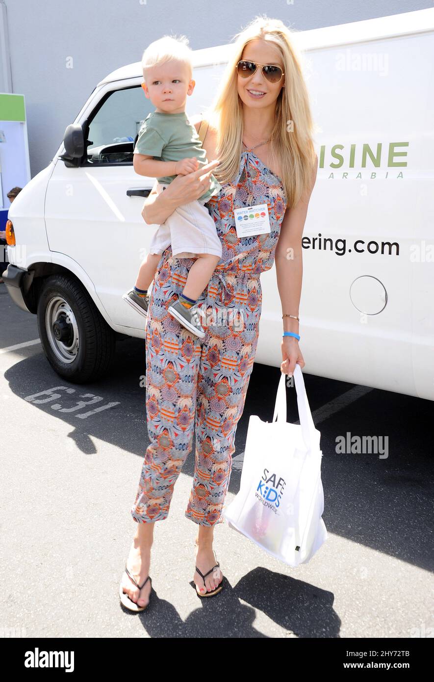 Catriona McGinn attending Safe Kids Day Event, Los Angeles Stock Photo