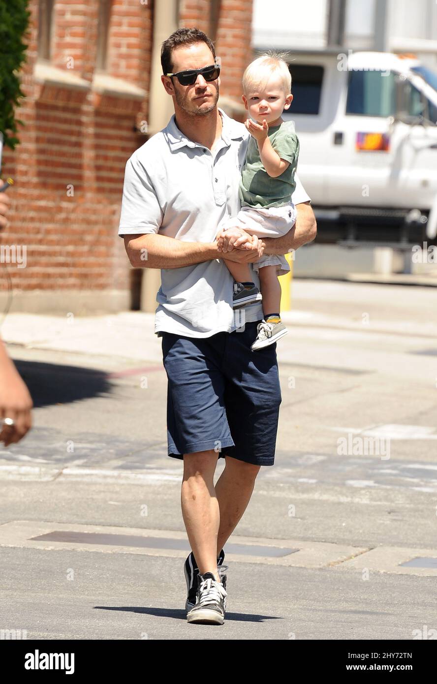 MarkPaul Gosselaar attending Safe Kids Day Event, Los Angeles Stock