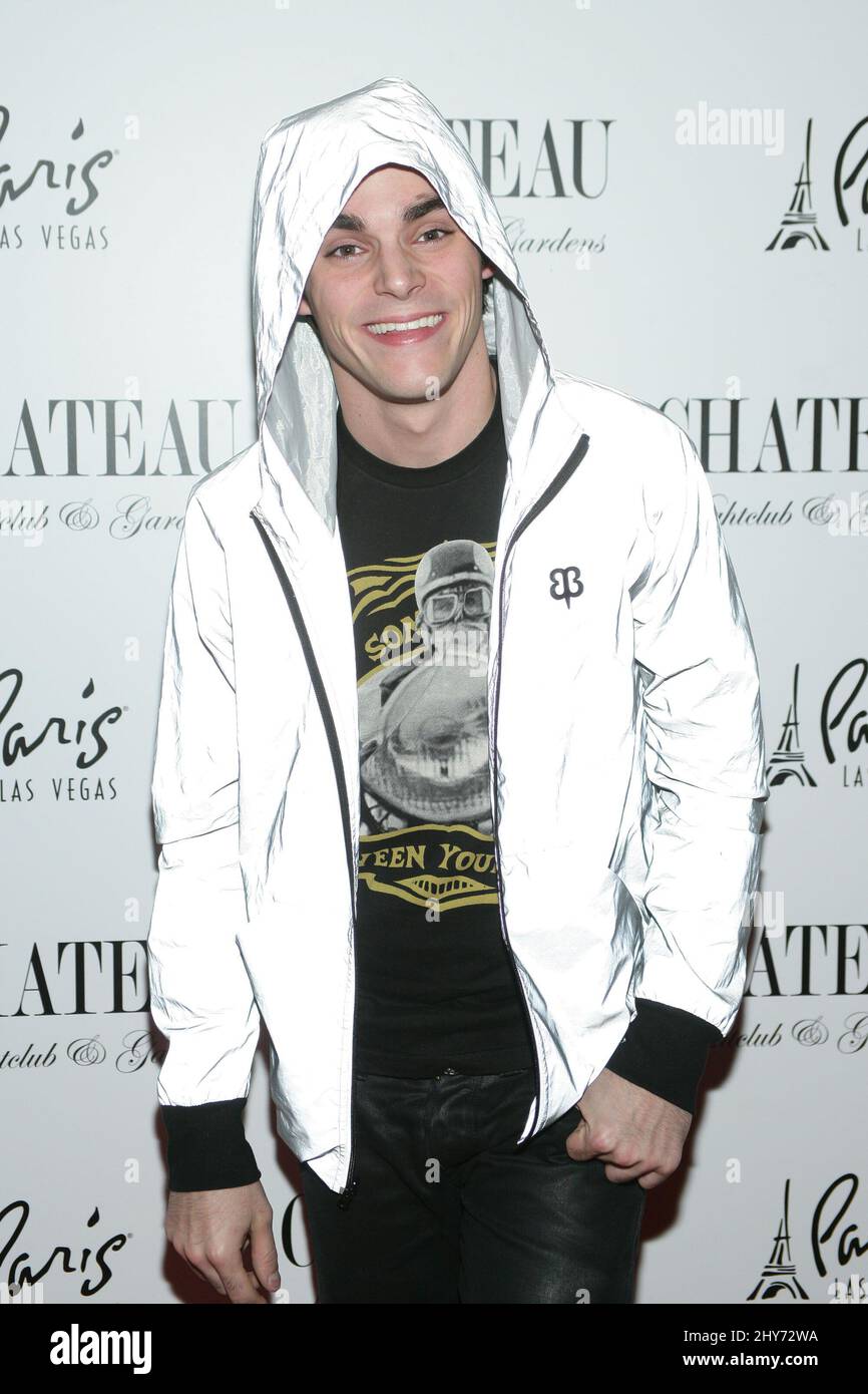 RJ Mitte Performs DJ Set at Official Wizard World After Party, Chateau Nightclub & Rooftop Stock Photo