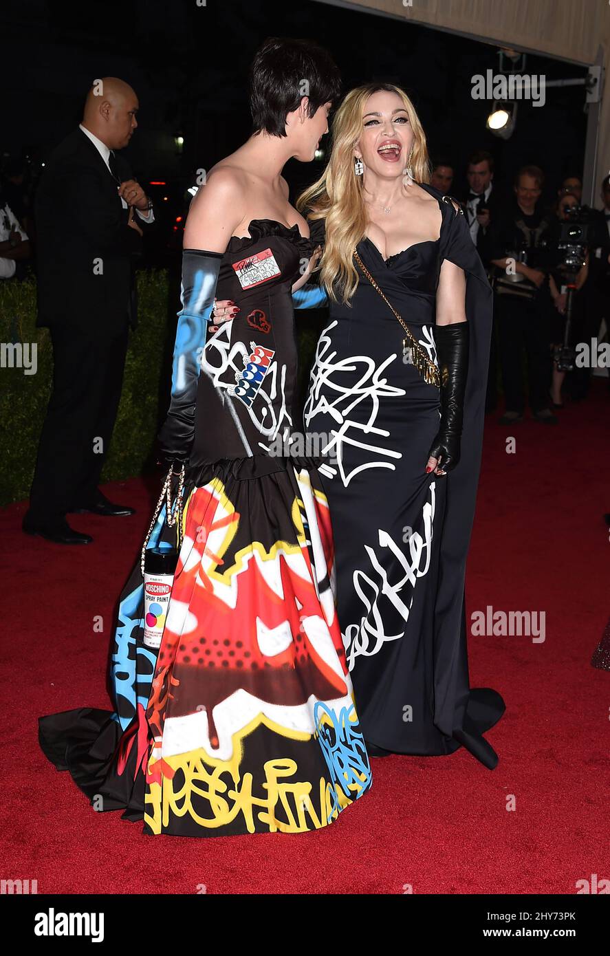 Katy Perry & Madonna attending The Metropolitan Museum of Art Met Gala