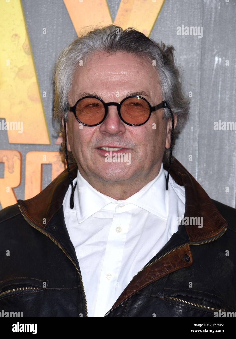 George Miller Attends Mad Max Fury Road Premiere Held At The Tcl Chinese Theatre Stock Photo