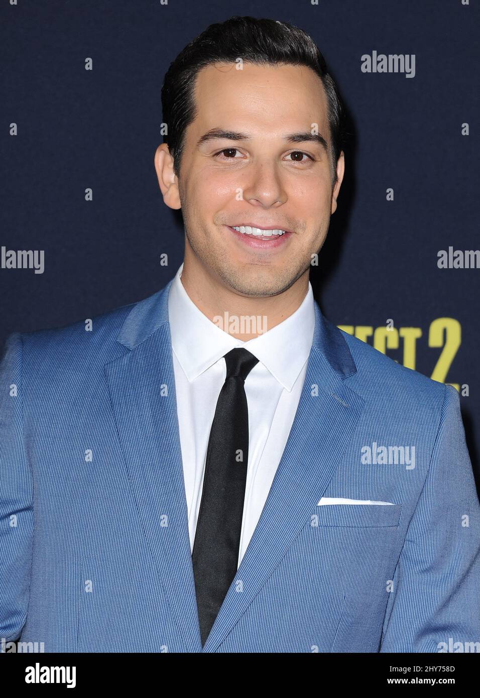 Skylar Astin attending the world premiere of Pitch Perfect 2 in Los