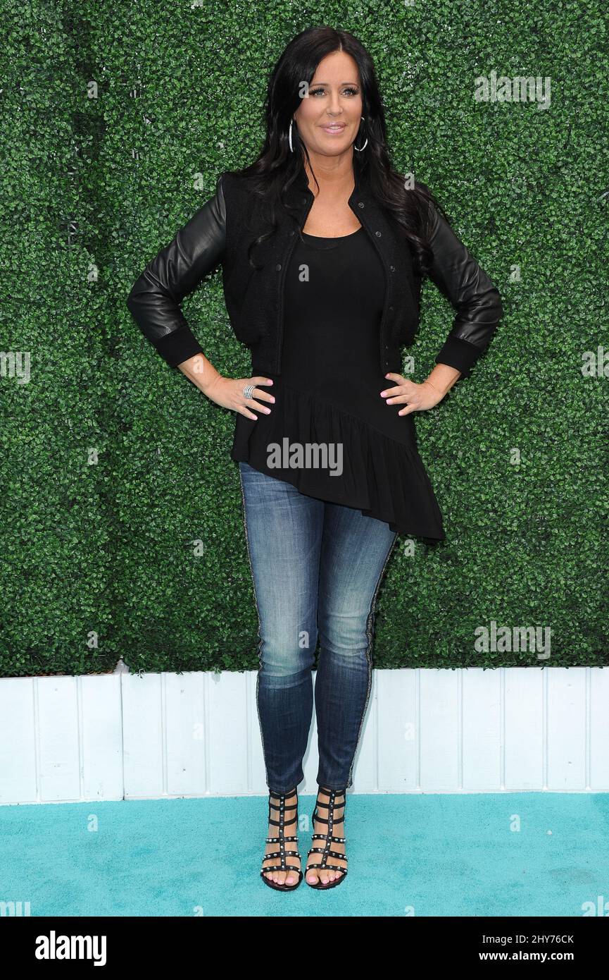 Patti Stanger attends OCRF's 2nd Annual Super Saturday LA held at The Barker Hanger Stock Photo