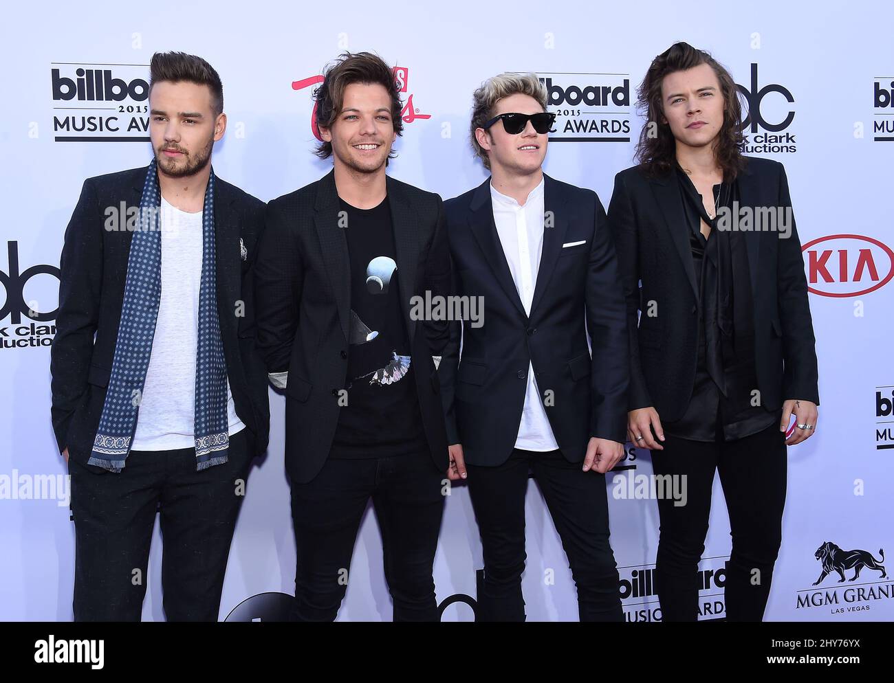 One Direction arriving at the 2015 Billboard Music Awards held at the