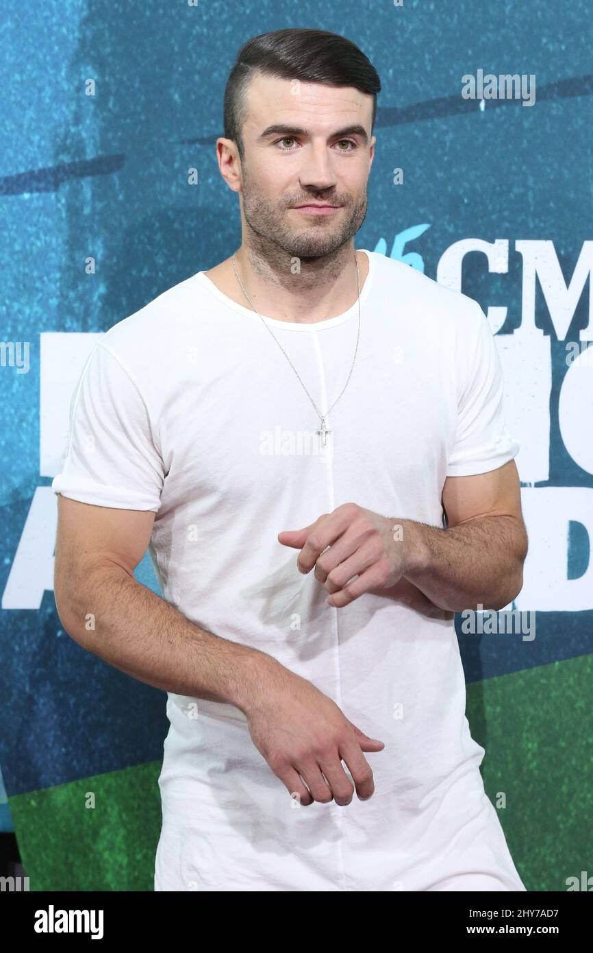 Sam Hunt attending the 2015 CMT Music Awards Stock Photo - Alamy