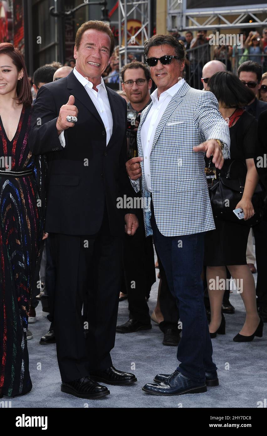 Arnold Schwarzenegger And Sylvester Stallone In Hospital Together