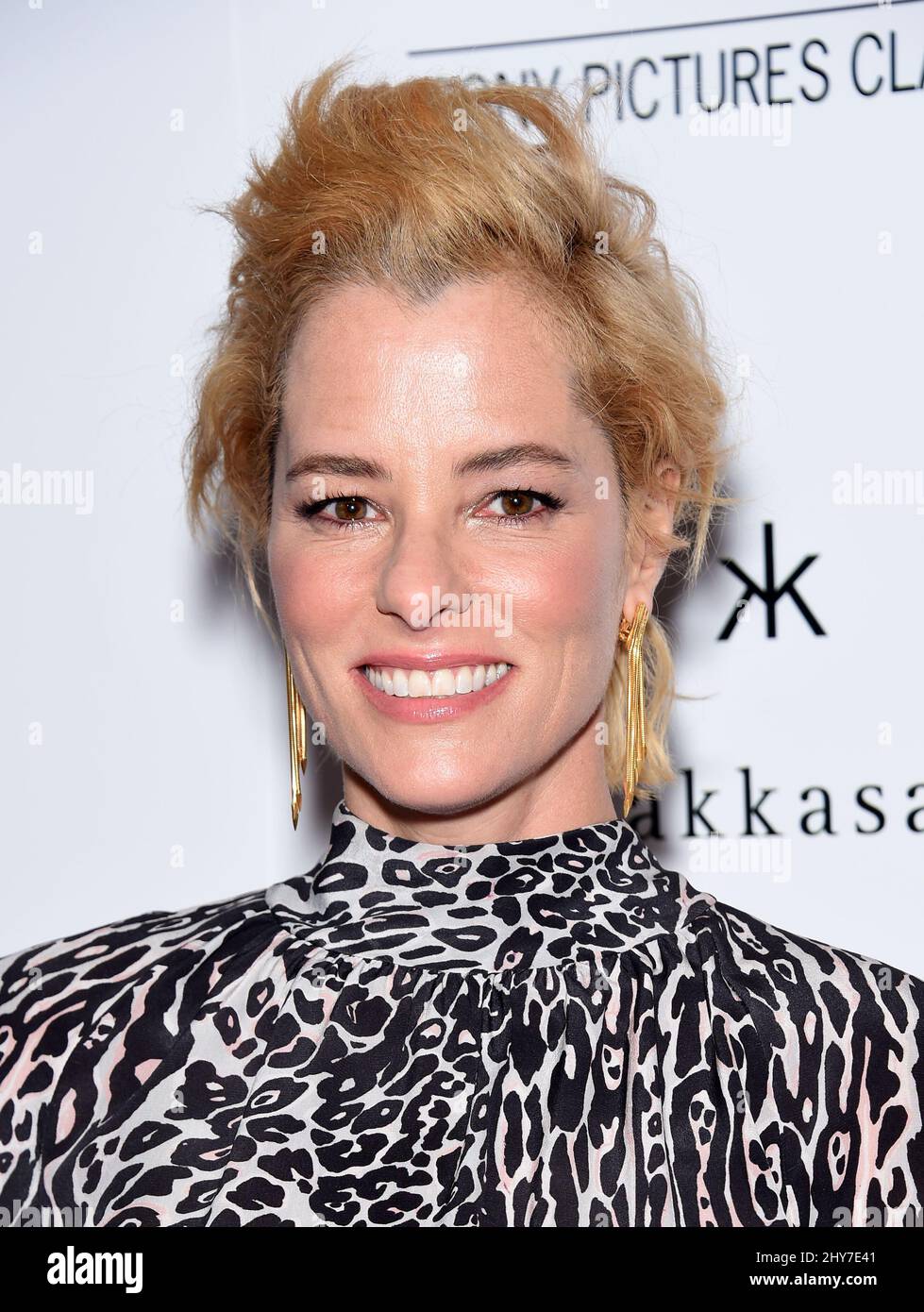 Parker Posey arriving for "Irrational Man" Los Angeles Premiere held at
