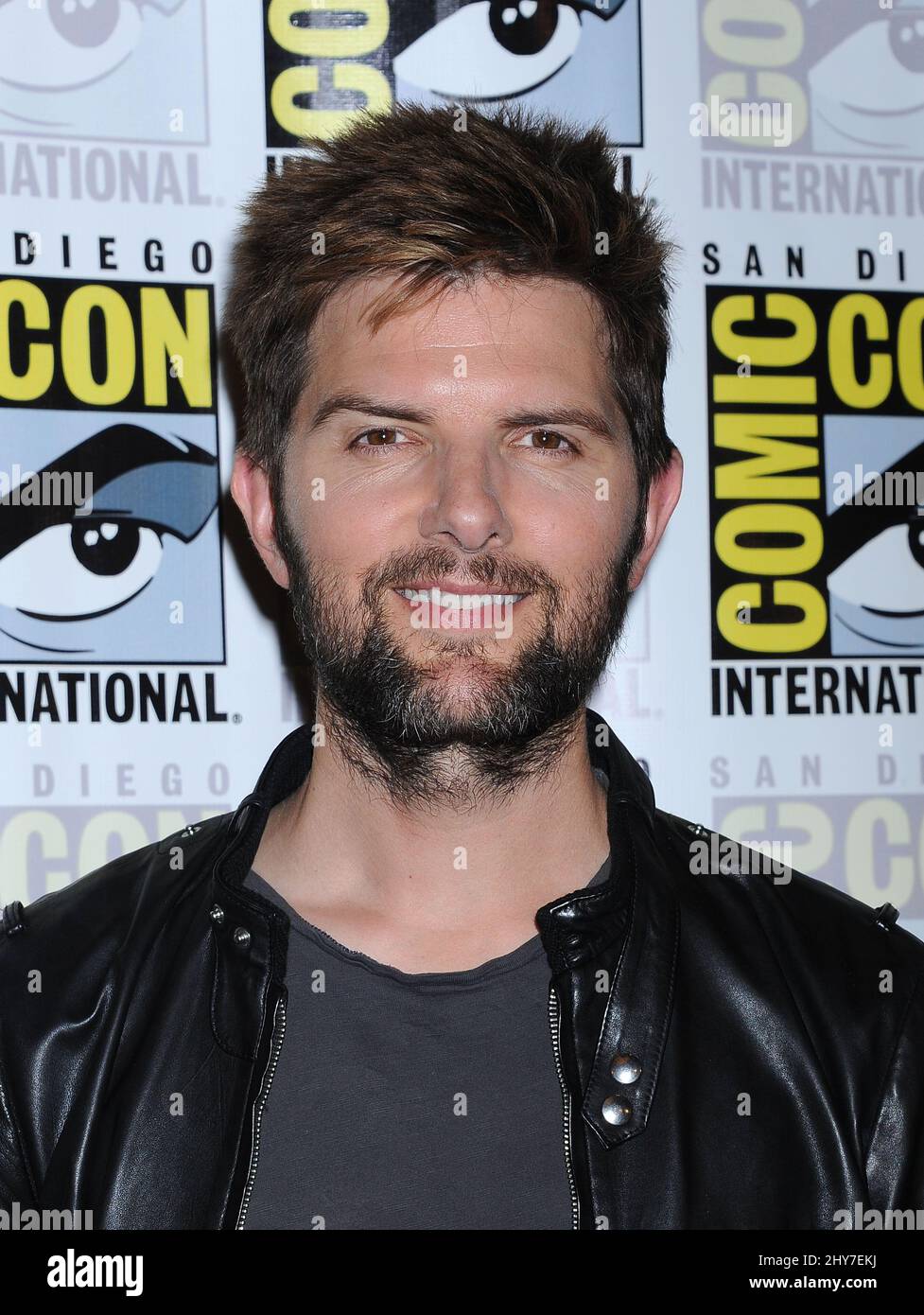 Adam Scott as Legendary Pictures presents cast members from "Krampus ...