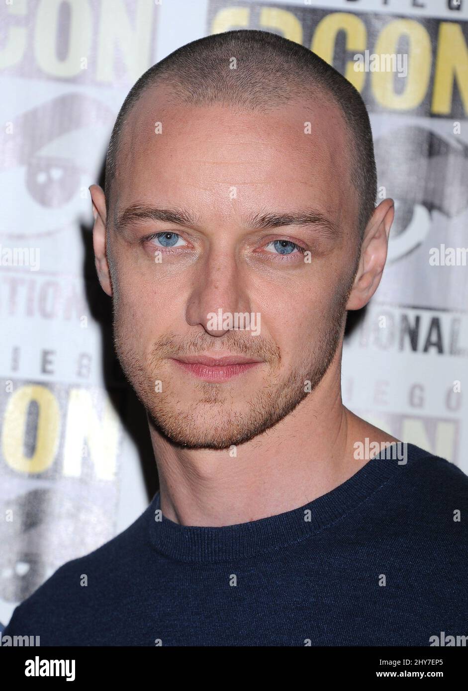 James McAvoy attending as 20th Century Fox presents cast members from 'Victor Frankenstein' at Comic-Con 2015 held at the Bayfront Hilton Hotel Stock Photo