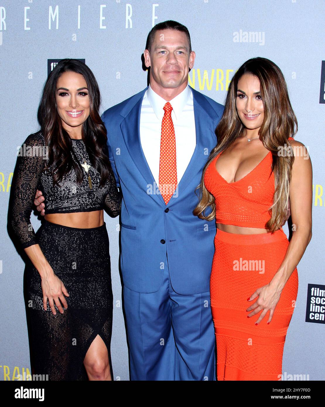 Brie Bella (L) and Nikki Bella attends the 2019 FOX Upfront at Wollman  Rink, Central Park on May 13, 2019 in New York City Stock Photo - Alamy