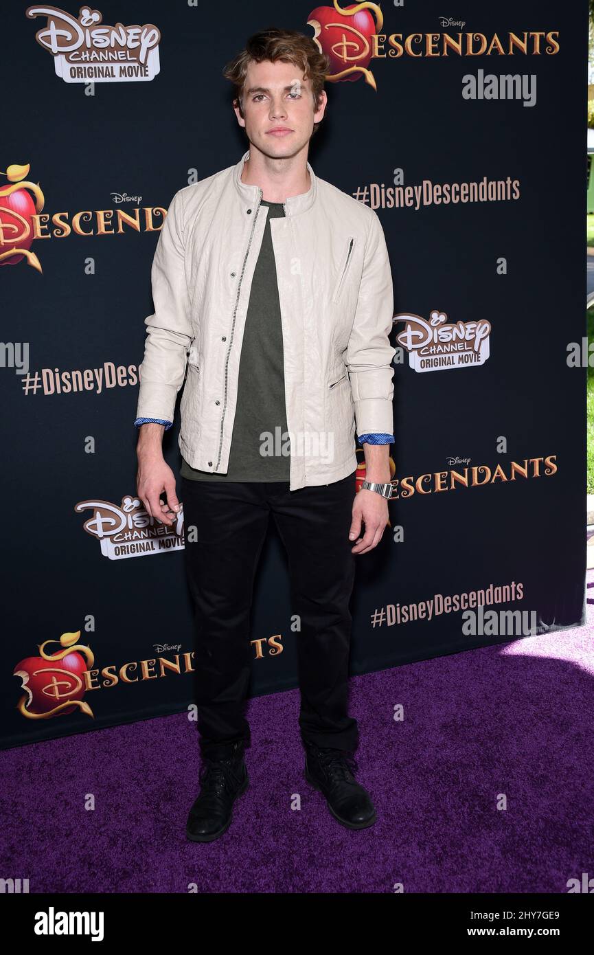 Photos and Pictures - Jedidiah Goodacre at the Descendants Premiere  Screening, Walt Disney Studios, Burbank, CA 07-24-15