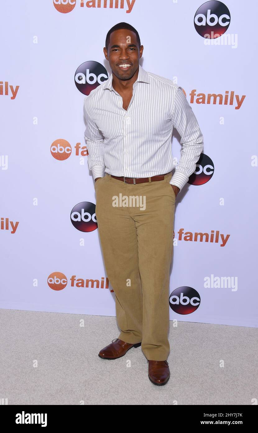 Jason George Disney ABC Television Group - Summer 2015 TCA's held at the Hilton Hotel. Stock Photo