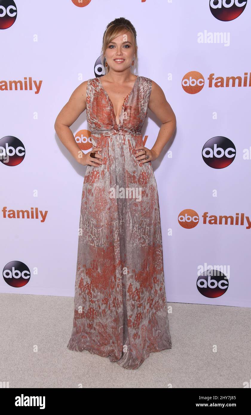 Amanda Fuller Disney ABC Television Group - Summer 2015 TCA's held at the Hilton Hotel. Stock Photo