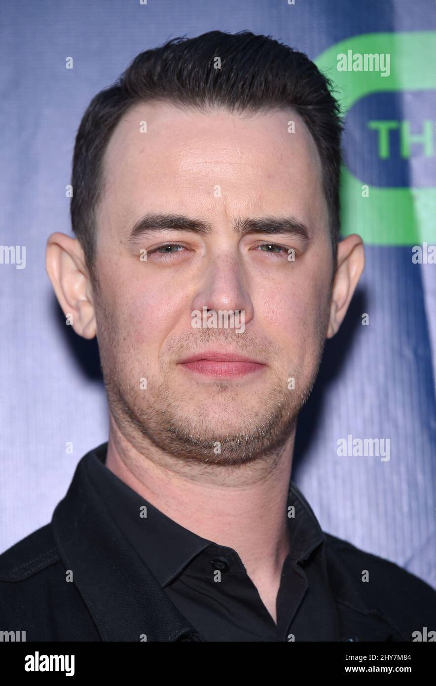 Colin Hanks attending the CBS, The CW and Showtime Summer TCA press tour. Stock Photo