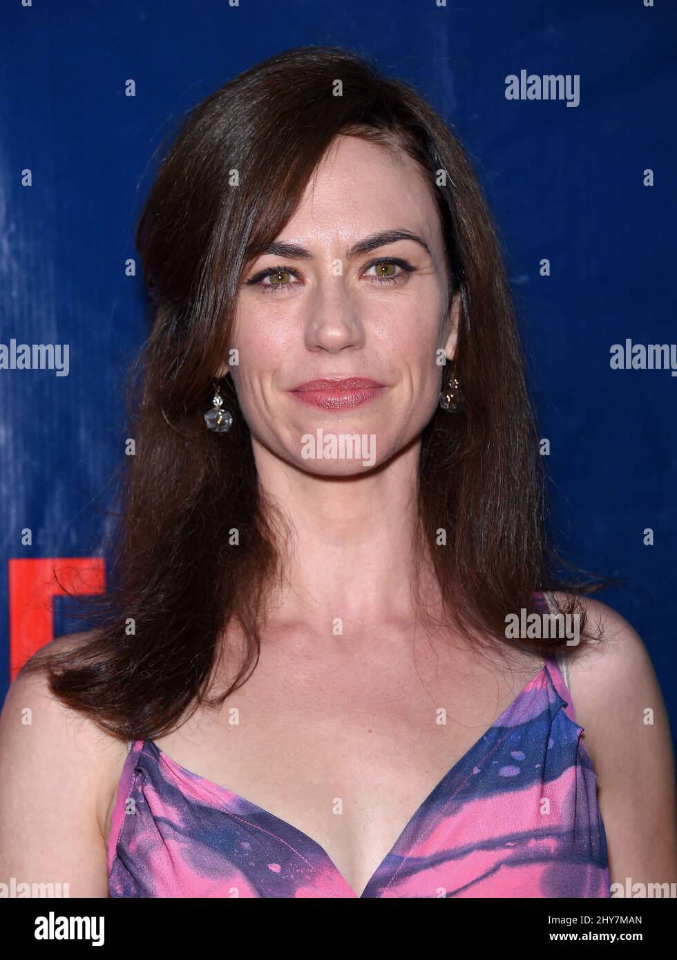Maggie Siff attending the CBS, The CW and Showtime Summer TCA press tour. Stock Photo