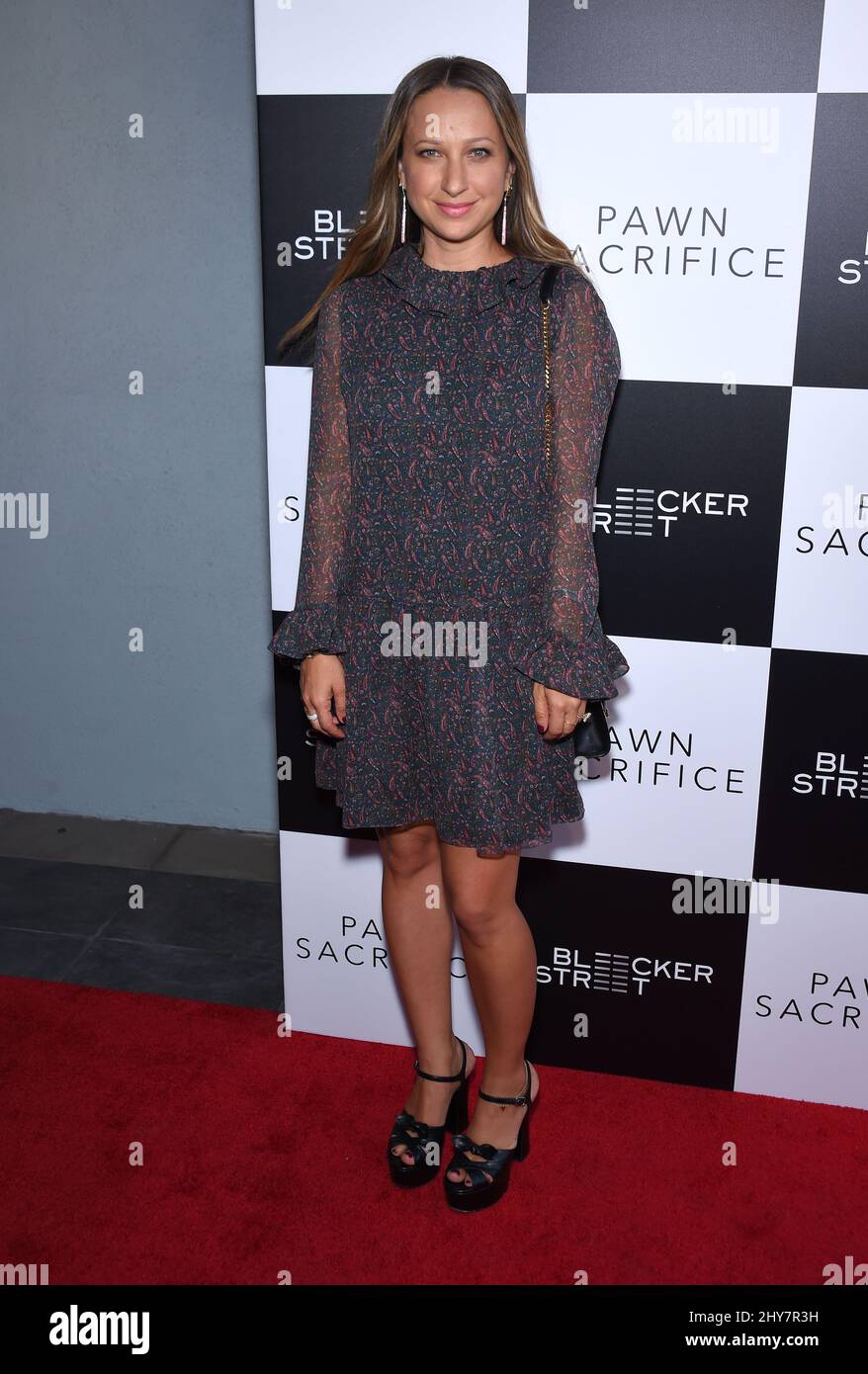 Premiere of 'Pawn Sacrifice' at Harmony Gold Theatre - Arrivals