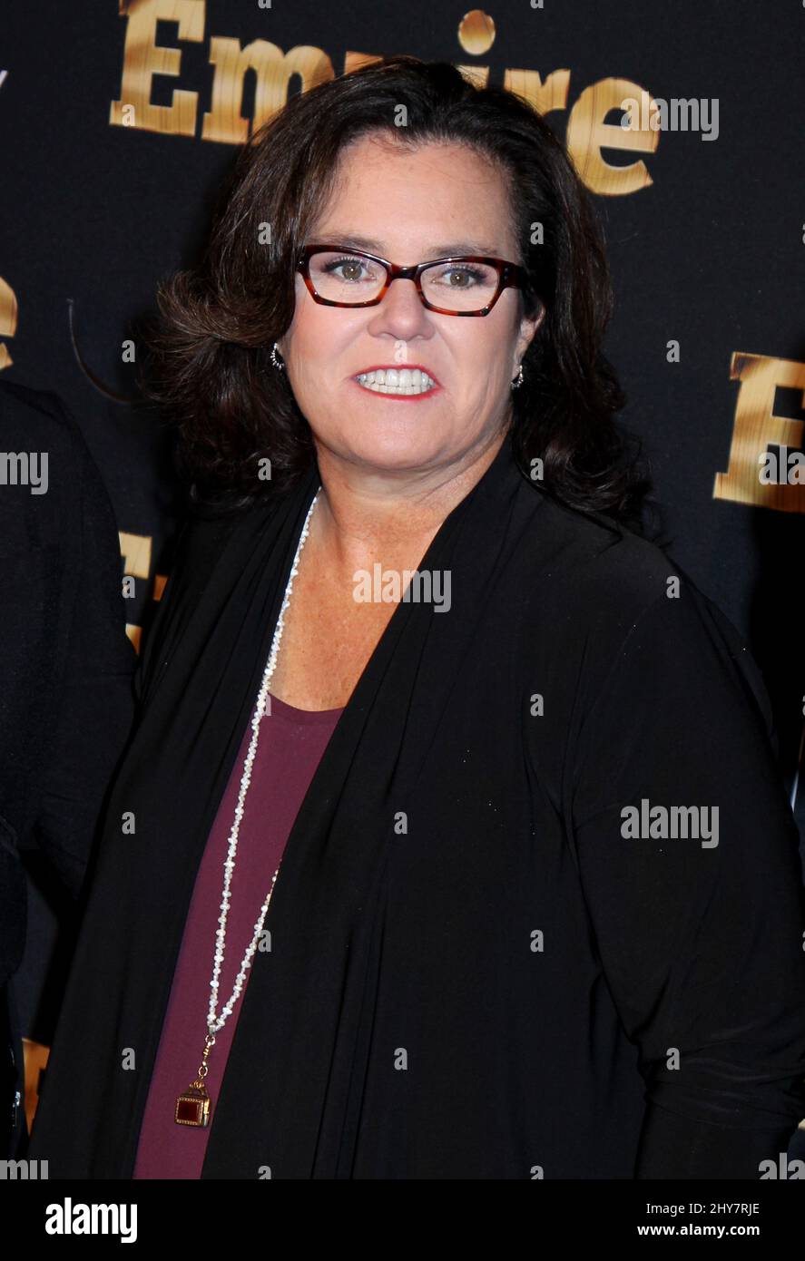 Rosie O'Donnell attending the "Empire" Season 2 Premiere held at Carnegie Hall in New York, USA. Stock Photo