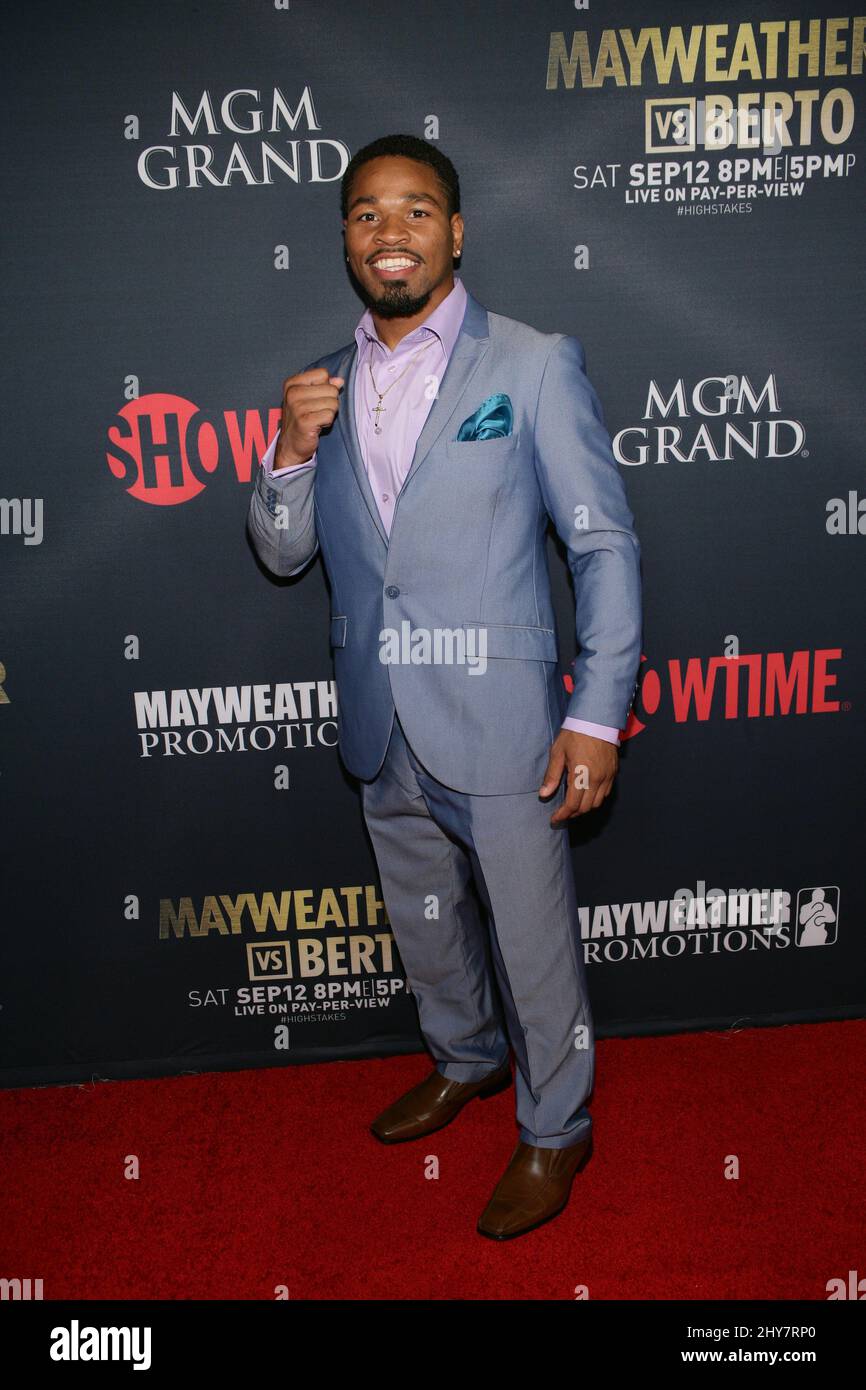 Shawn Porter attending the Mayweather vs Berto Pre Fight Party at