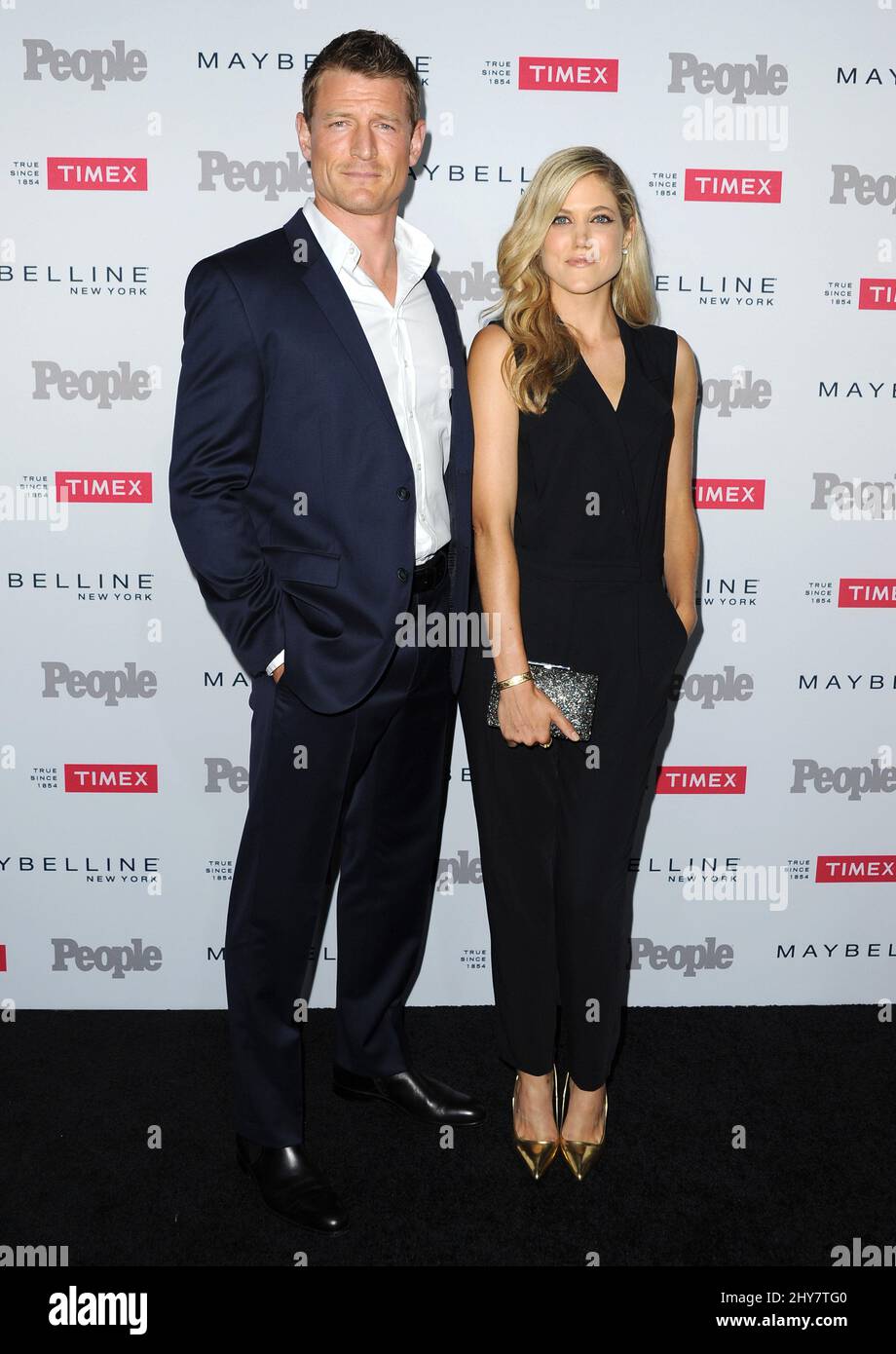 Philip Winchester, Charity Wakefield attending the PEOPLE's Ones To Watch Event held at Ysabel in Hollywood, California. Stock Photo