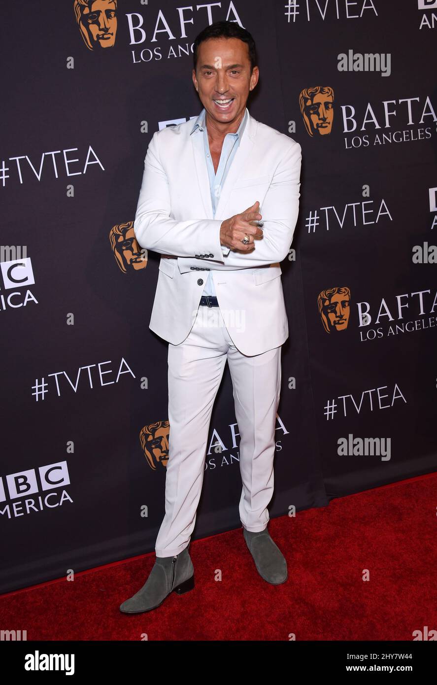Bruno Tonioli arriving at the 2015 BAFTA Los Angeles TV Tea Party Stock Photo