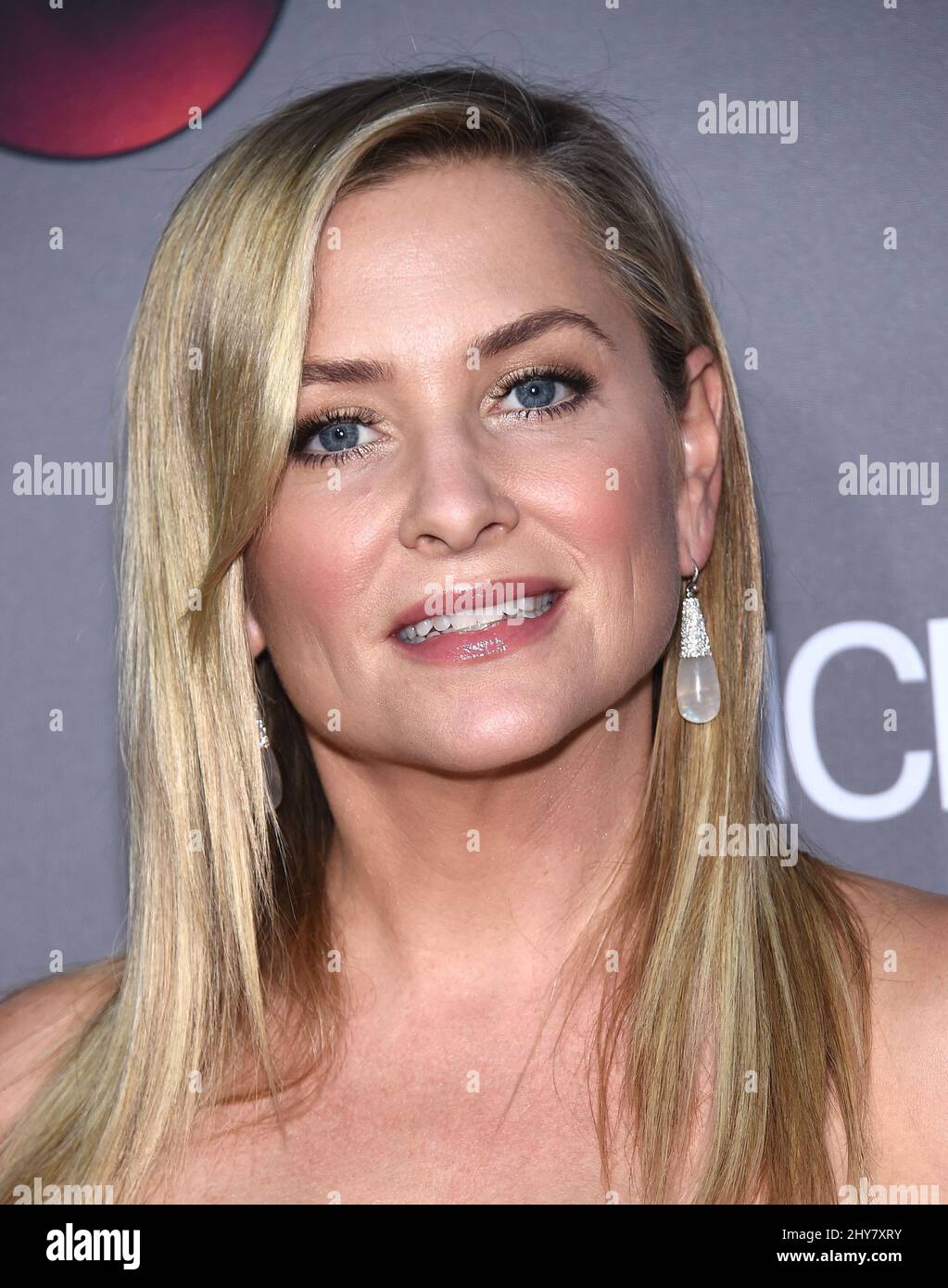 Jessica Capshaw attending the TGIT Premiere Red Carpet Event held at