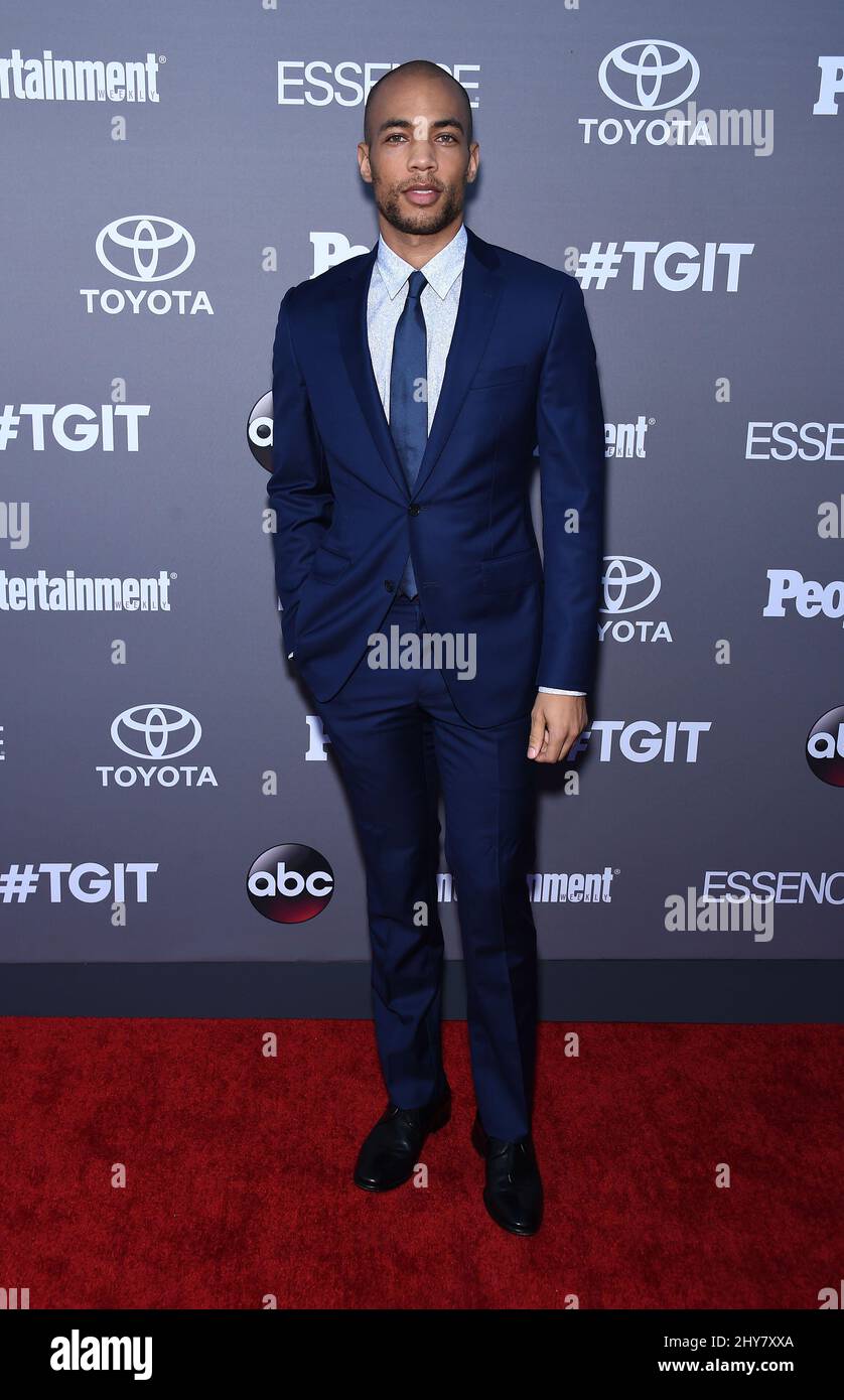 Kendrick Sampson attending the TGIT Premiere Red Carpet Event held at