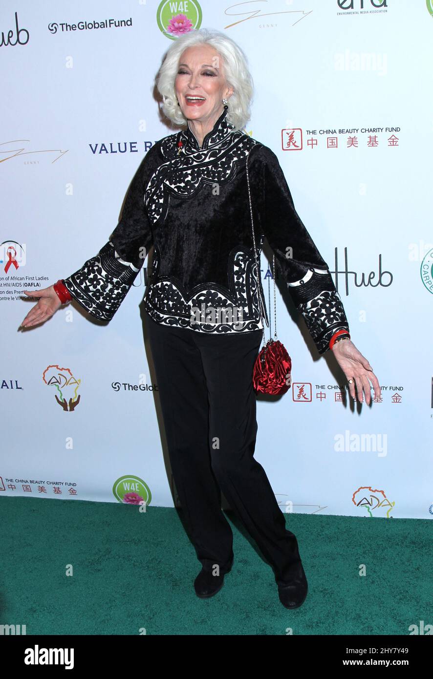 Carmen Dell'Orefice attending Fashion 4 Development's 5th Annual Official First Ladies Luncheon held at The Pierre Hotel in New York, USA. Stock Photo