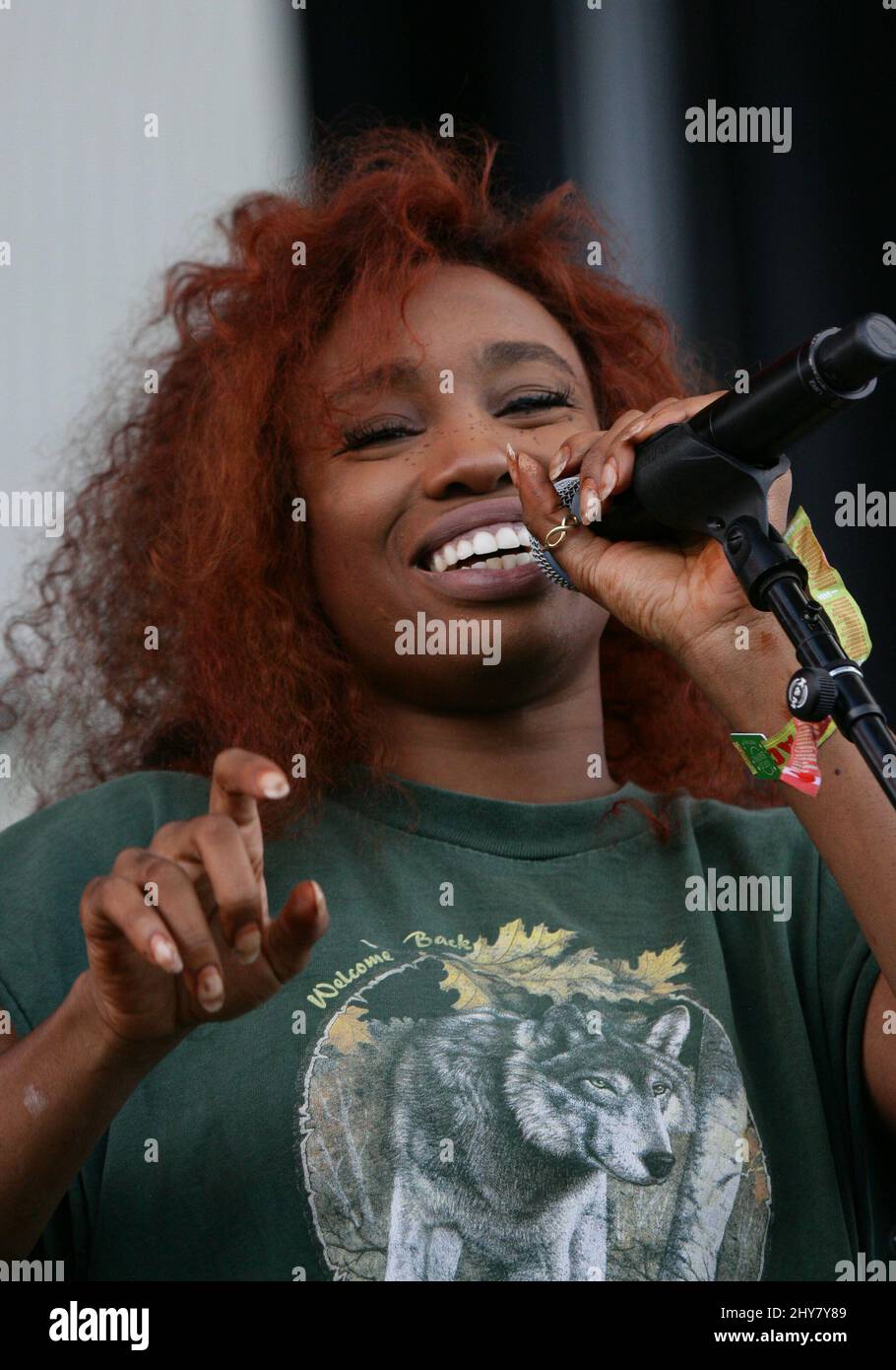 SZA during day 1 of the Life Is Beautiful Festival in Las Vegas, Nevada