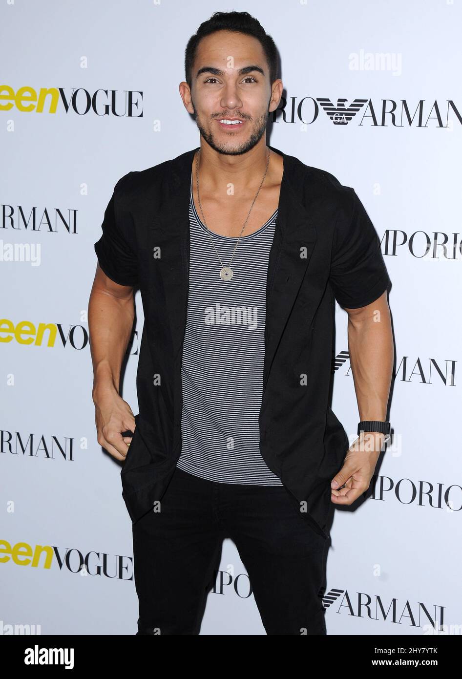 Carlos Pena attending the 13th Annual Teen Vogue Young Hollywood party in Los Angeles, California. Stock Photo