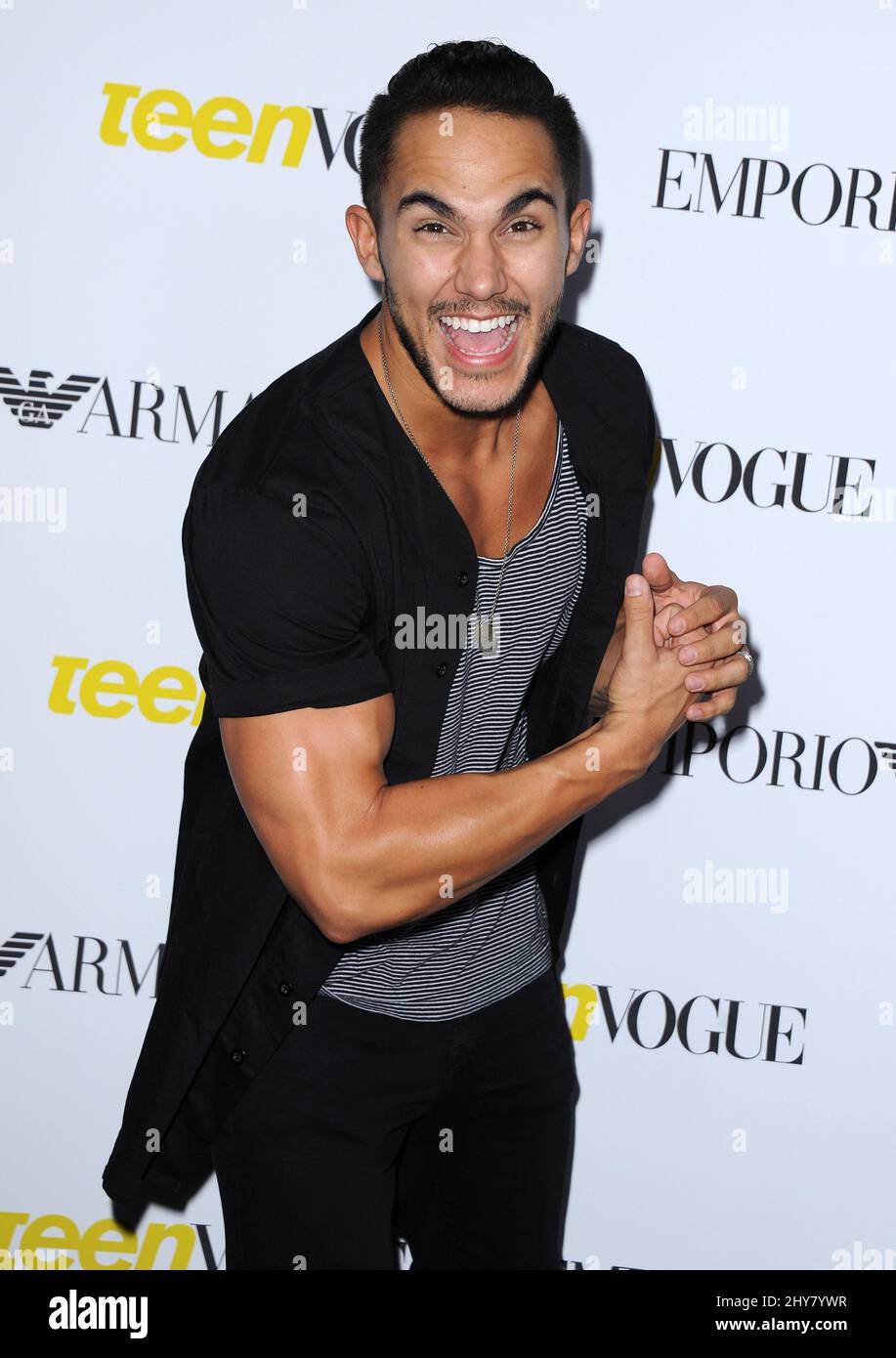 Carlos Pena attending the 13th Annual Teen Vogue Young Hollywood party in Los Angeles, California. Stock Photo