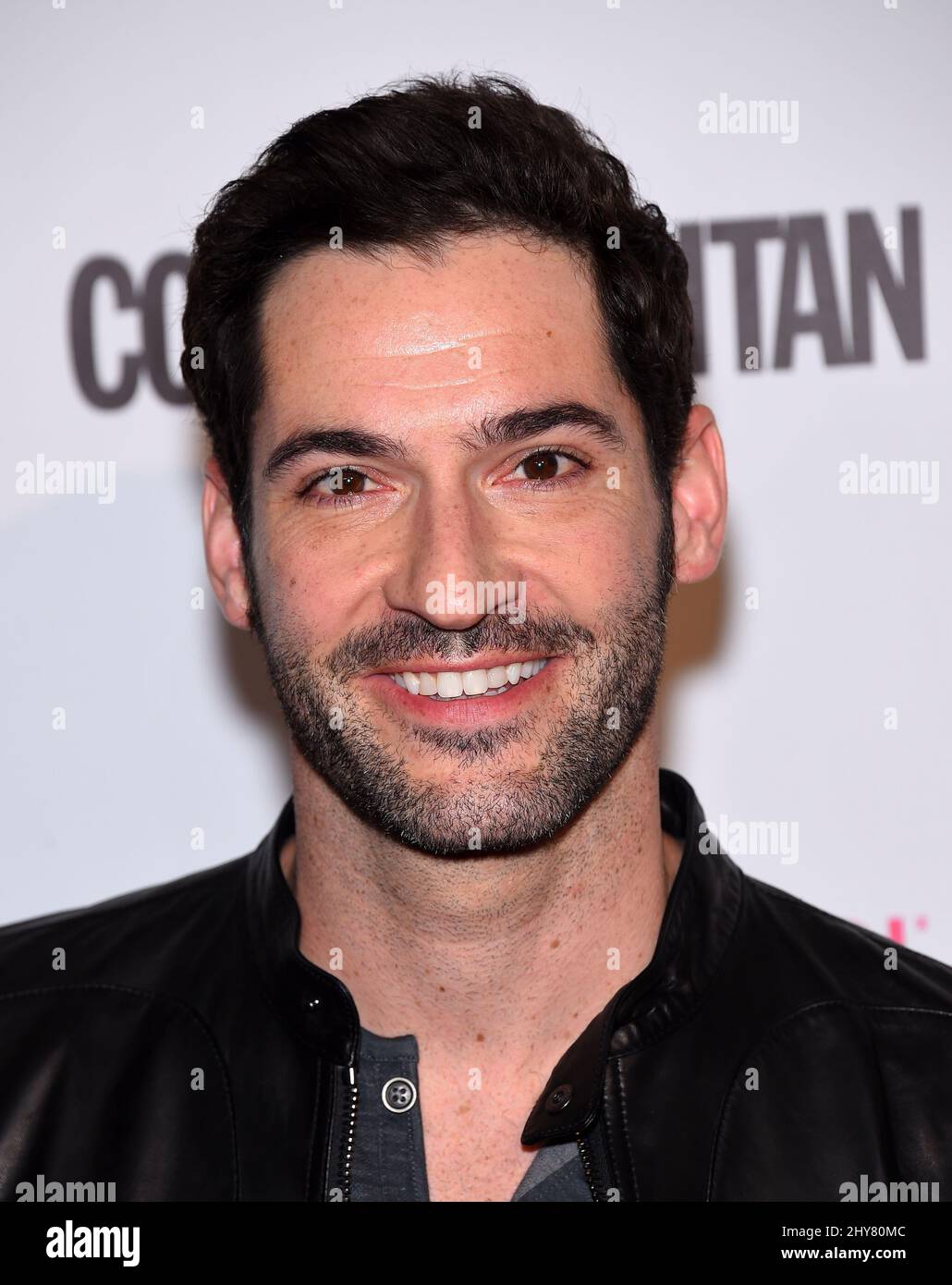 Tom Ellis attends Cosmopolitan's 50th Birthday Party held at the Ysabel. Stock Photo