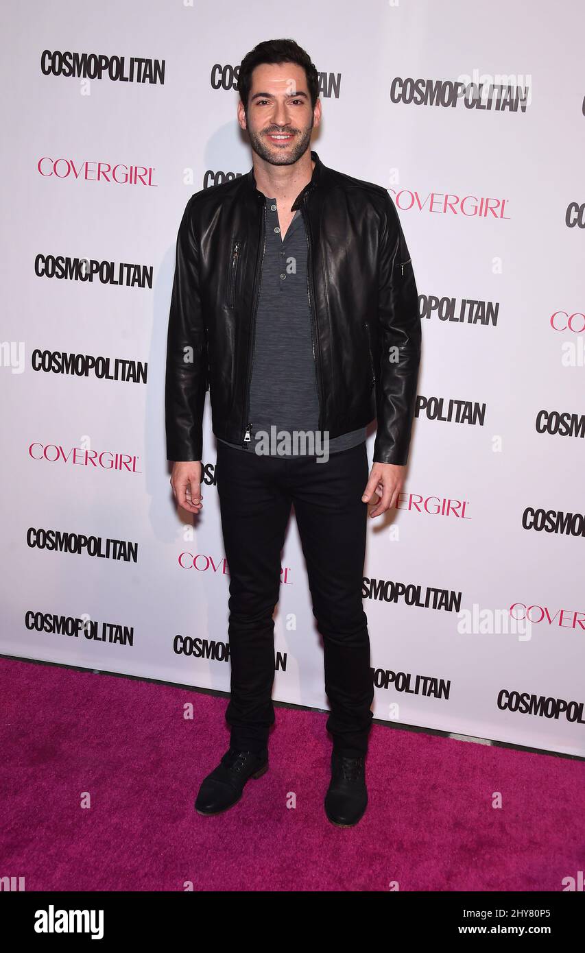 Tom Ellis attends Cosmopolitan's 50th Birthday Party held at the Ysabel. Stock Photo