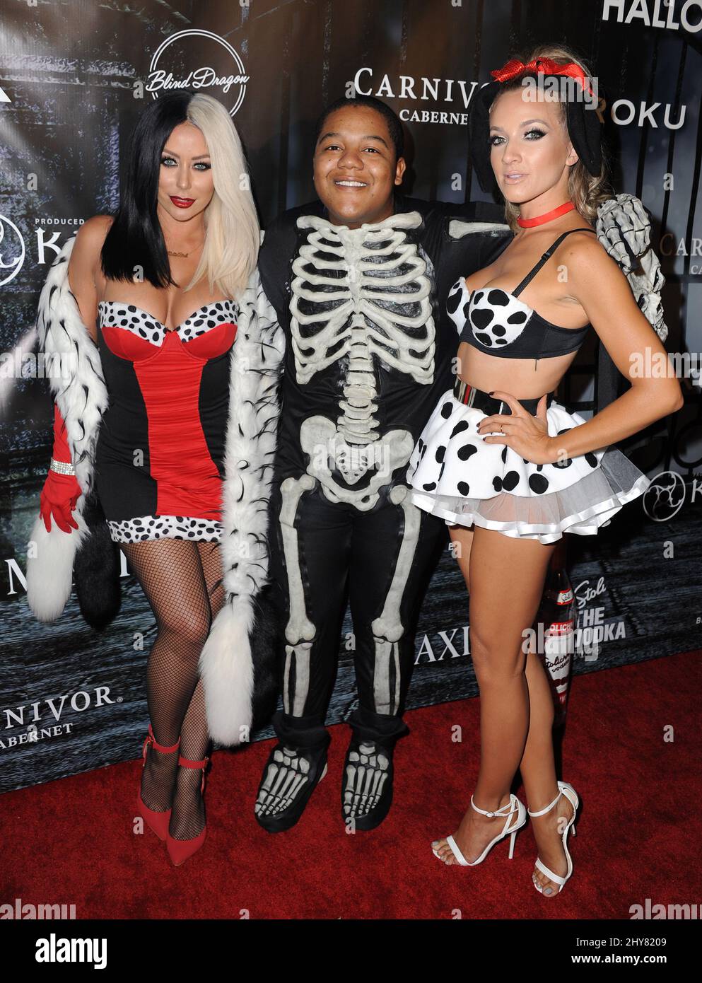 Aubrey O'Day, Kyle Massey, Shannon Bex attending the MAXIM Magazine's