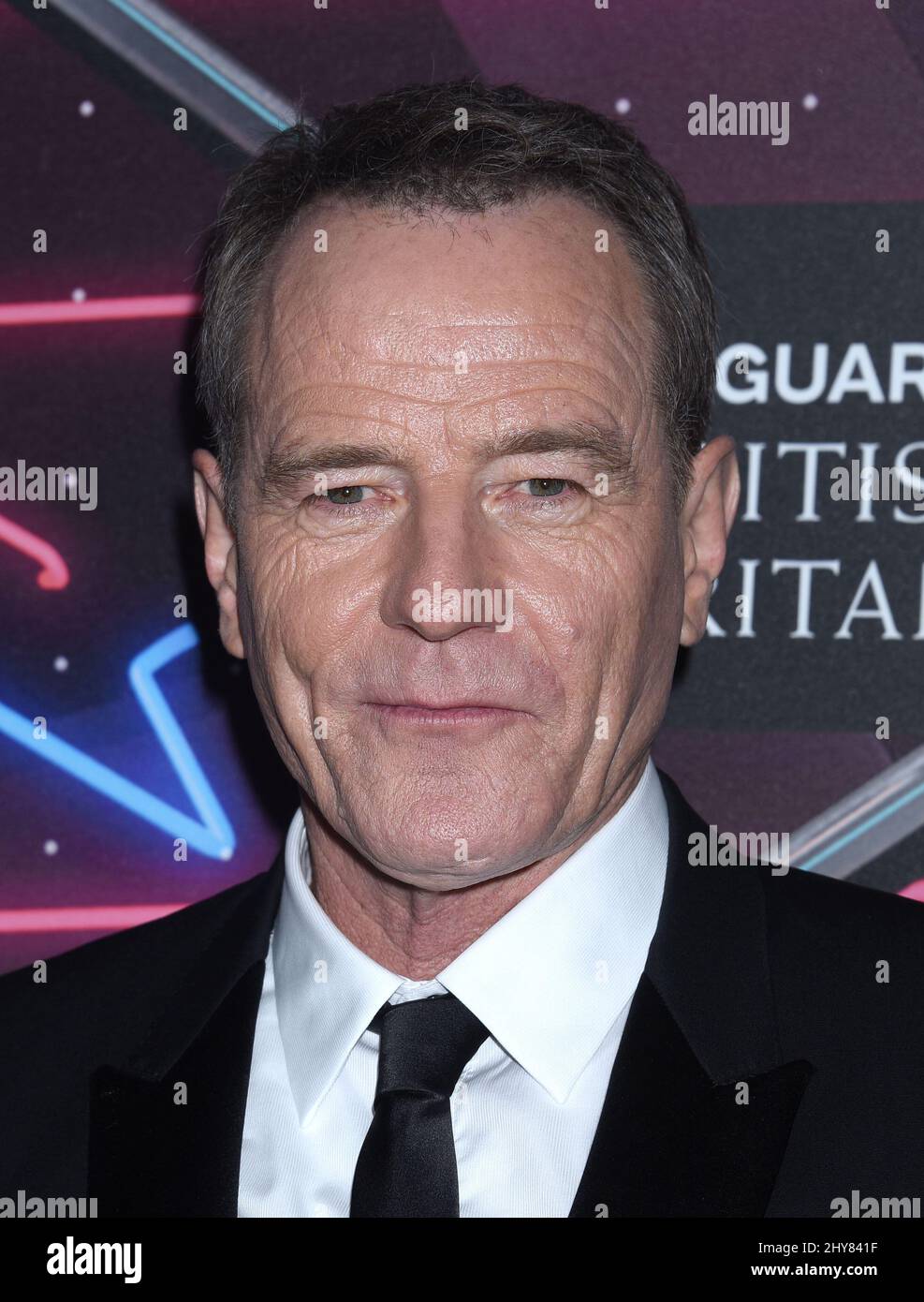 Bryan Cranston arriving for the 2015 Jaguar Land Rover British Academy ...